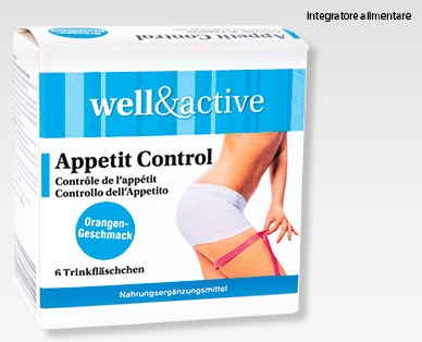 Bevanda per moderare l'appetito WELL & ACTIVE