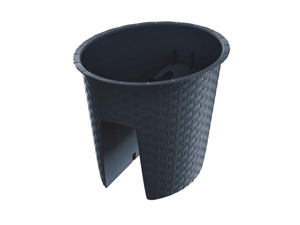 Sada květináčů na zábradlí, 3dílná