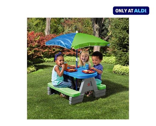 Step2
Sit & Play Picnic Table with Umbrella