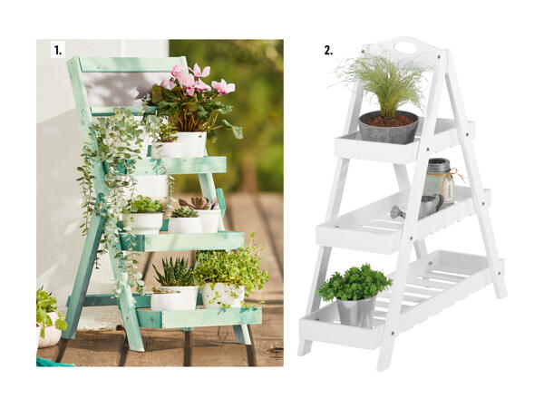 Étagère escalier pour plantes