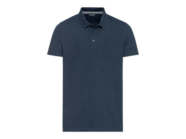 Men's Linen Polo Shirt