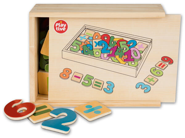 Holzmagnet-Set
