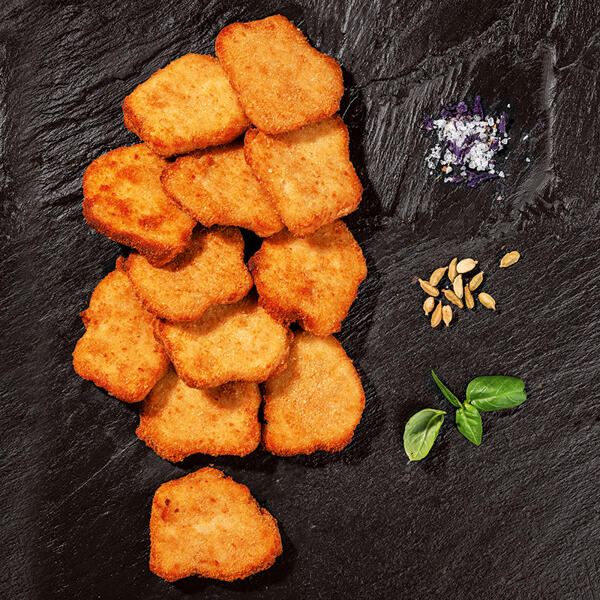 Panierte Mini Hähnchenschnitzel