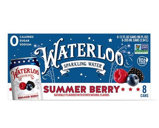 WATERLOO 
 Sparkling Water Assorted Varieties