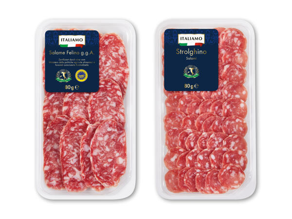 Salami i skiver
