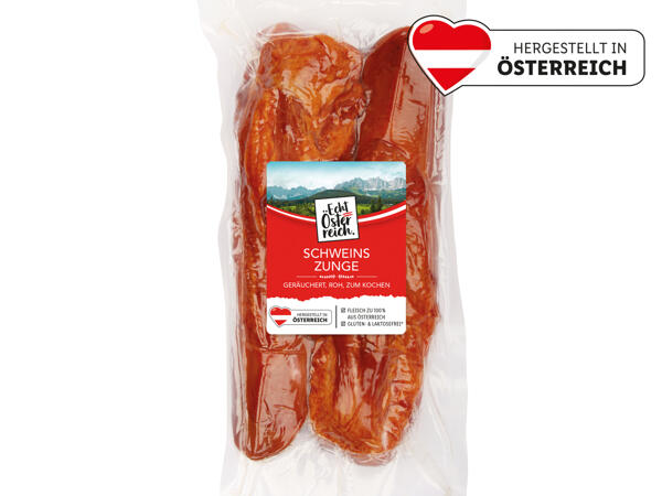 Schweinszunge geräuchert