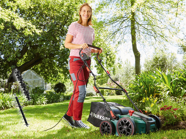 Scarificateur/aérateur de pelouse électrique