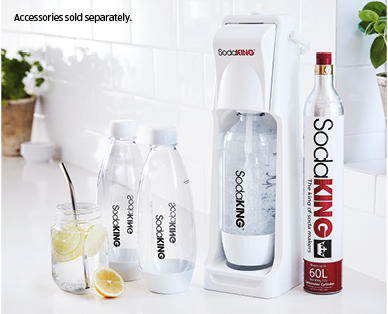 SodaKING Reusable Carbonating Bottles 2pk