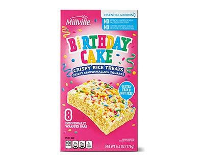Millville 
 Birthday Crispy Rice Treats