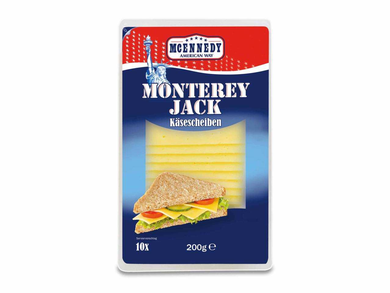 Fromage en tranches Monterey Jack