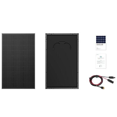 ECOFLOW Centrale elettrica da balcone 2 x 100 W pannello solare rigido con inverter, EFWN511B