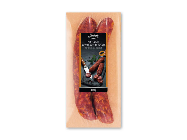 Vildsvine- eller hjortesalami