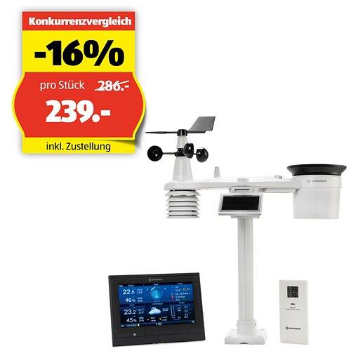 BRESSER MeteoChamp HD 7-in-1 WLAN-Wetterstation, 7003510