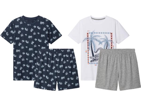 Kort pyjamas