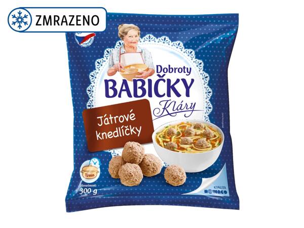 JÁTROVÉ KNEDLÍČKY