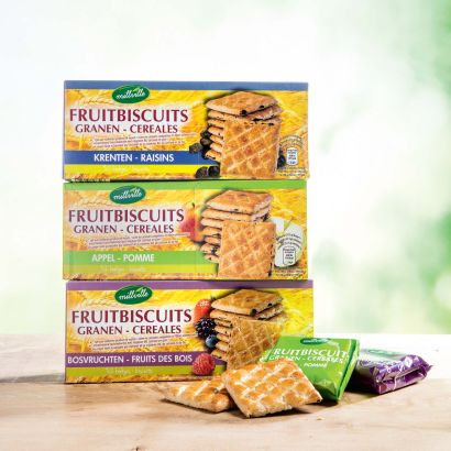 Biscuits aux fruits, pack de 9