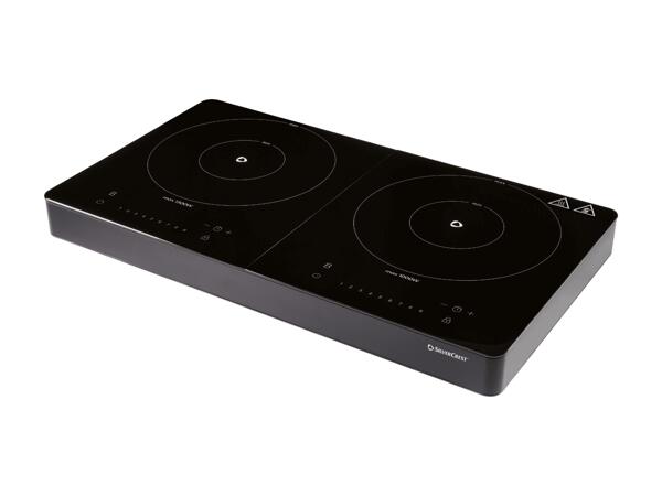 Double plaque de cuisson à induction