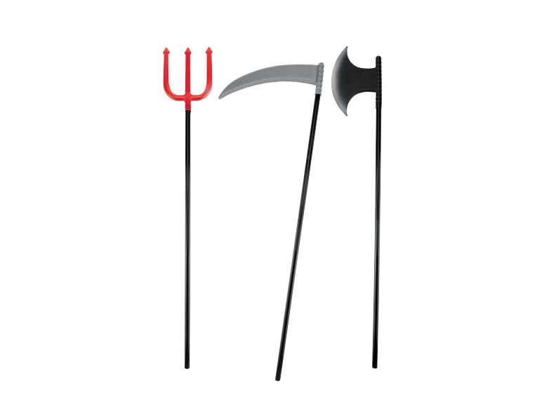 Halloween Trident/ Scythe/Axe