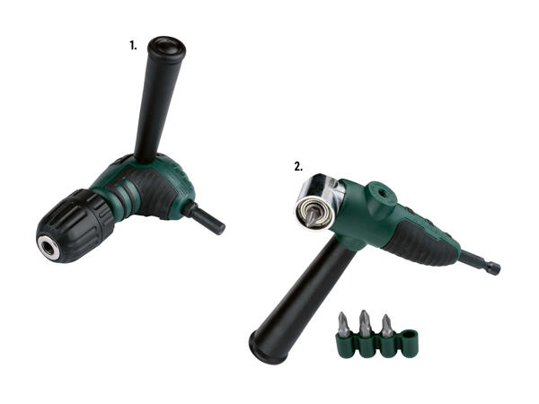 Renvoi d'angle pour perceuse/visseuse