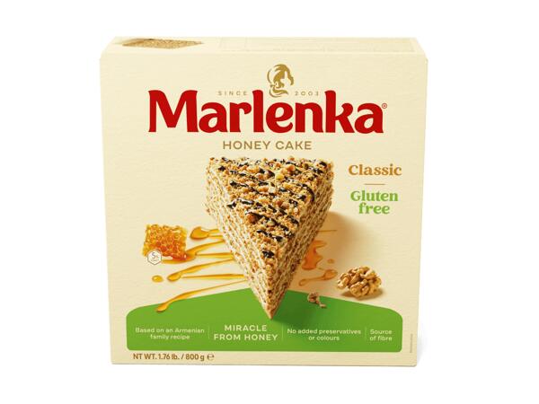 Glutenfreie Honigtorte mit Nüssen