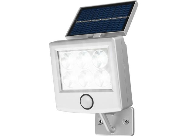 Solární LED reflektor s pohybovým senzorem
