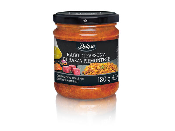 Ragout with Piedmontese Fassona Beef