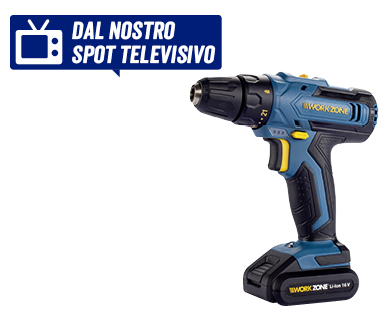 Avvitatore con batteria agli ioni di litio da 16 V WORKZONE(R)