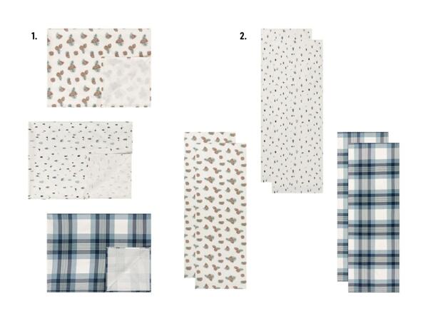 Nappe/​set de chemins de table