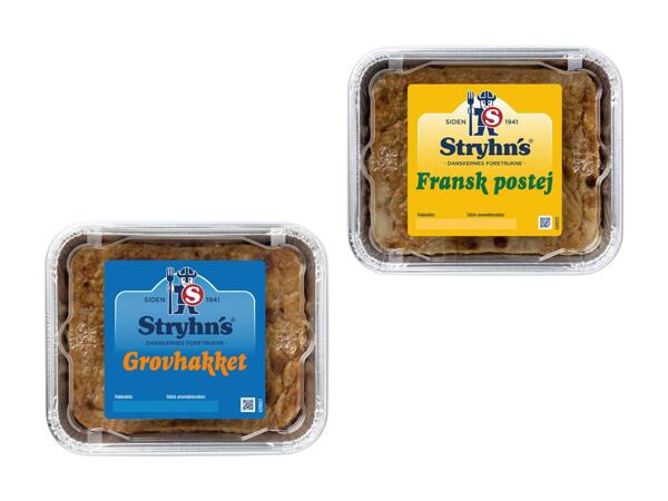 Stryhn's grovhakket eller fransk leverpostej