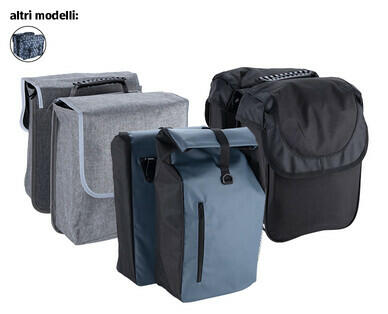 BORSE PER BICICLETTA, SET DA 2