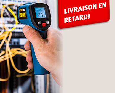 Thermomètre infrarouge WORKZONE(R)