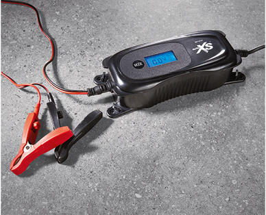 Car Battery Charger with Display
