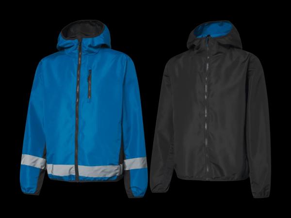 Damen/Herren Fahrrad-Wendejacke