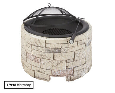 Stone-Look Fire Pit