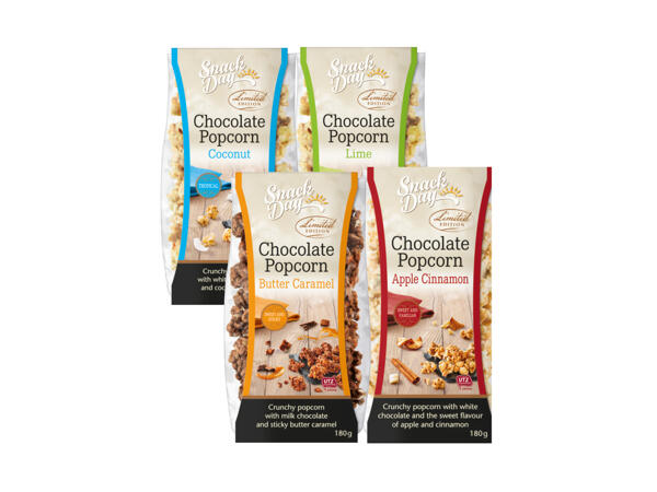 Chokladdoppade popcorn