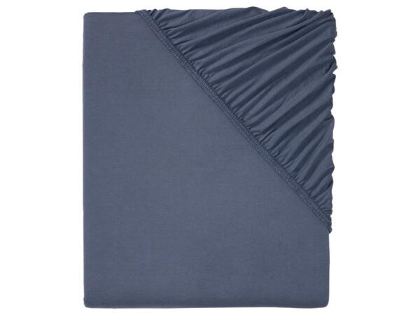 LIVARNO home Žerzejové napínací prostěradlo, 140–160 x 200 cm