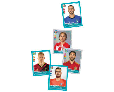 THE UEFA EURO 2020™ OFFICIAL PREVIEW COLLECTION STICKER