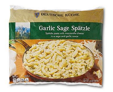 Deutsche Küche 
 Cheese or Garlic Sage Spaetzle