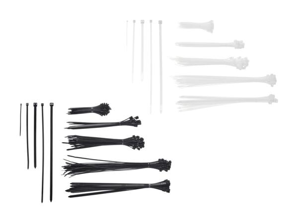 Set de serre-câbles, 251 pièces