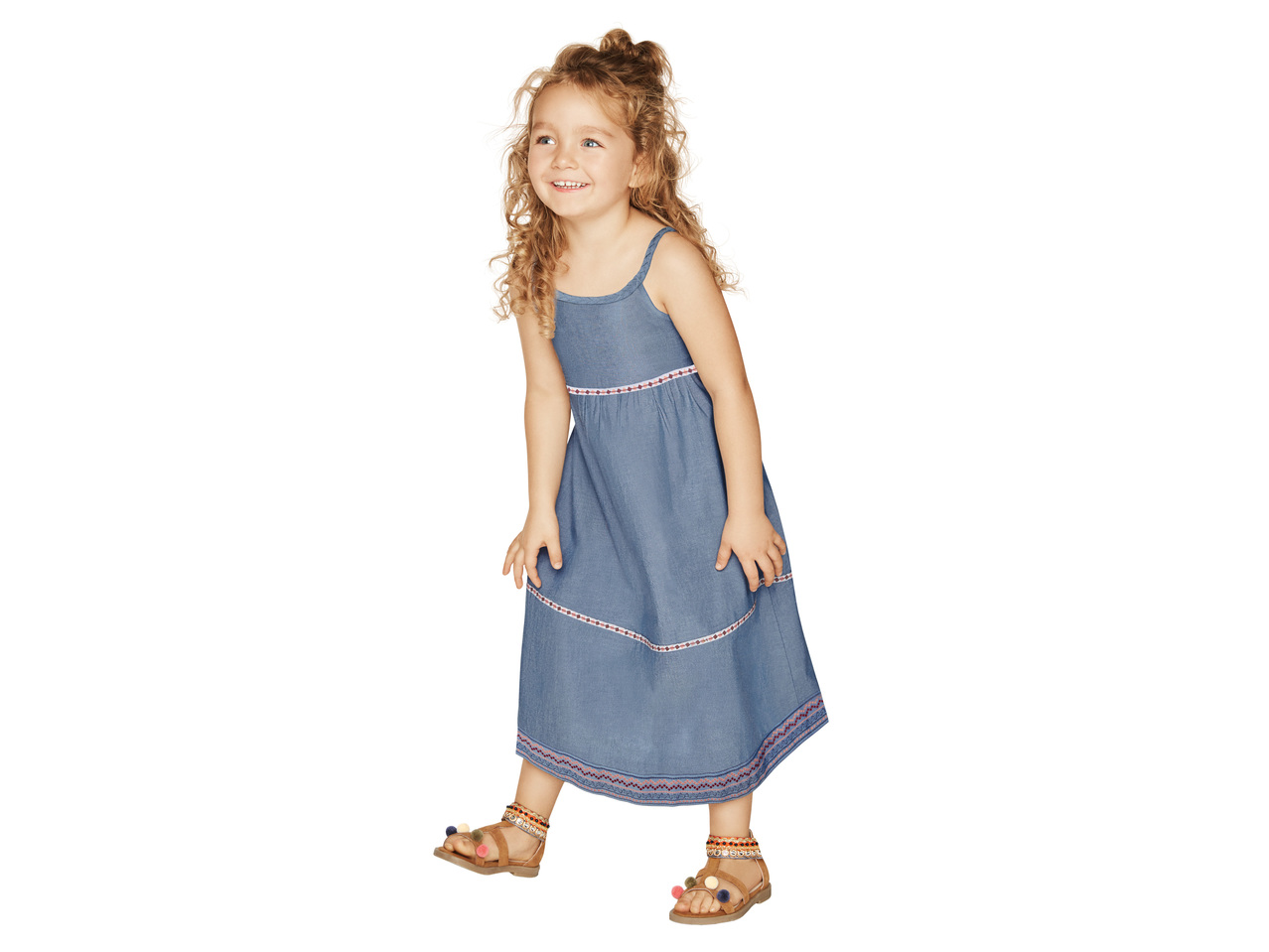 Mädchen Maxikleid1