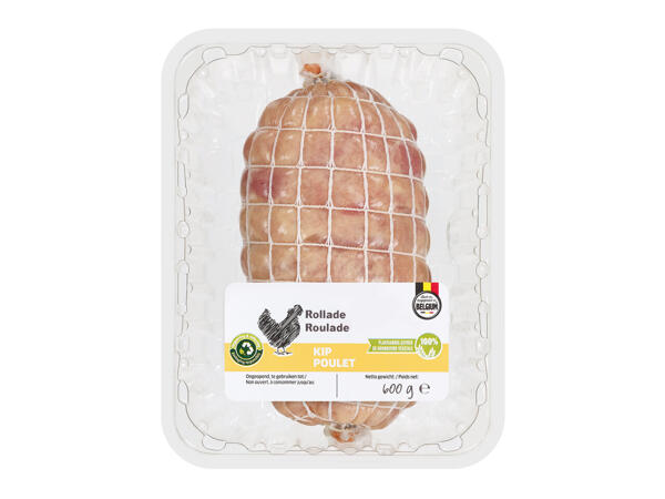 Roulade de poulet juteuse