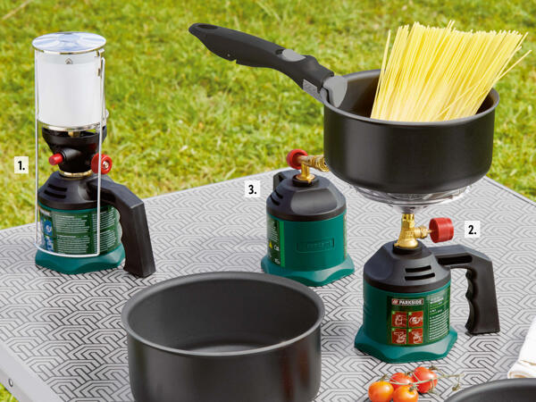 Lampe de camping à gaz/ réchaud de camping à gaz/ chalumeau à cartouche