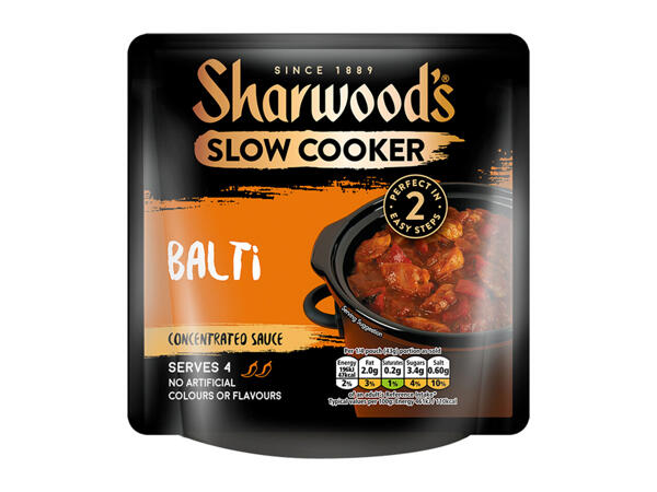 Sharwood's Slow Cooker Indian Ready Meals