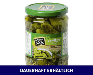 NATURE'S GOLD 
 CORNICHONS