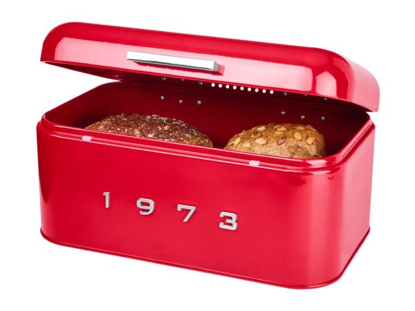 Silvercrest Red Bread Bin