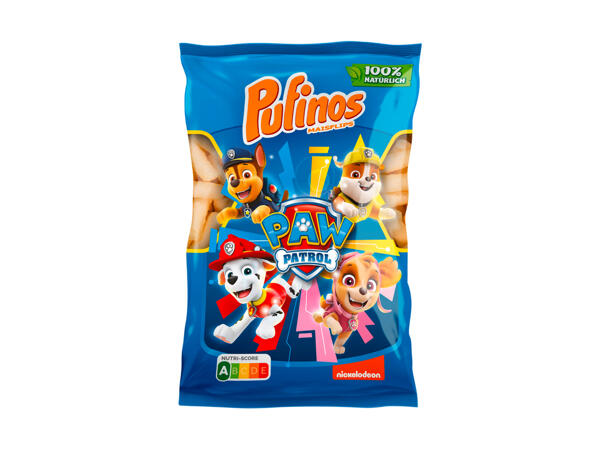 Bâtonnets de maïs La Pat' Patrouille Pufinos