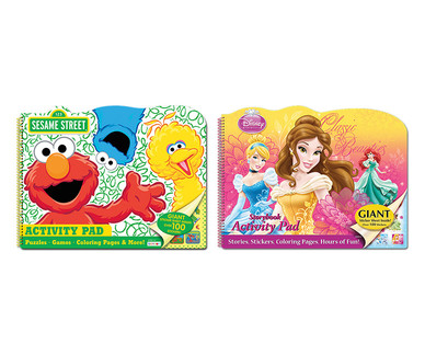 Bendon Storybook Activity Pad