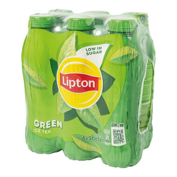 LIPTON(R) 				Ice tea green, 6 pcs
