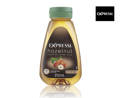 EXPRESSI Hazelnut Coffee Syrup 250ml