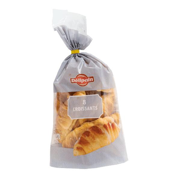 DÉLIPAIN(R) 				Croissants au beurre, 8 pcs